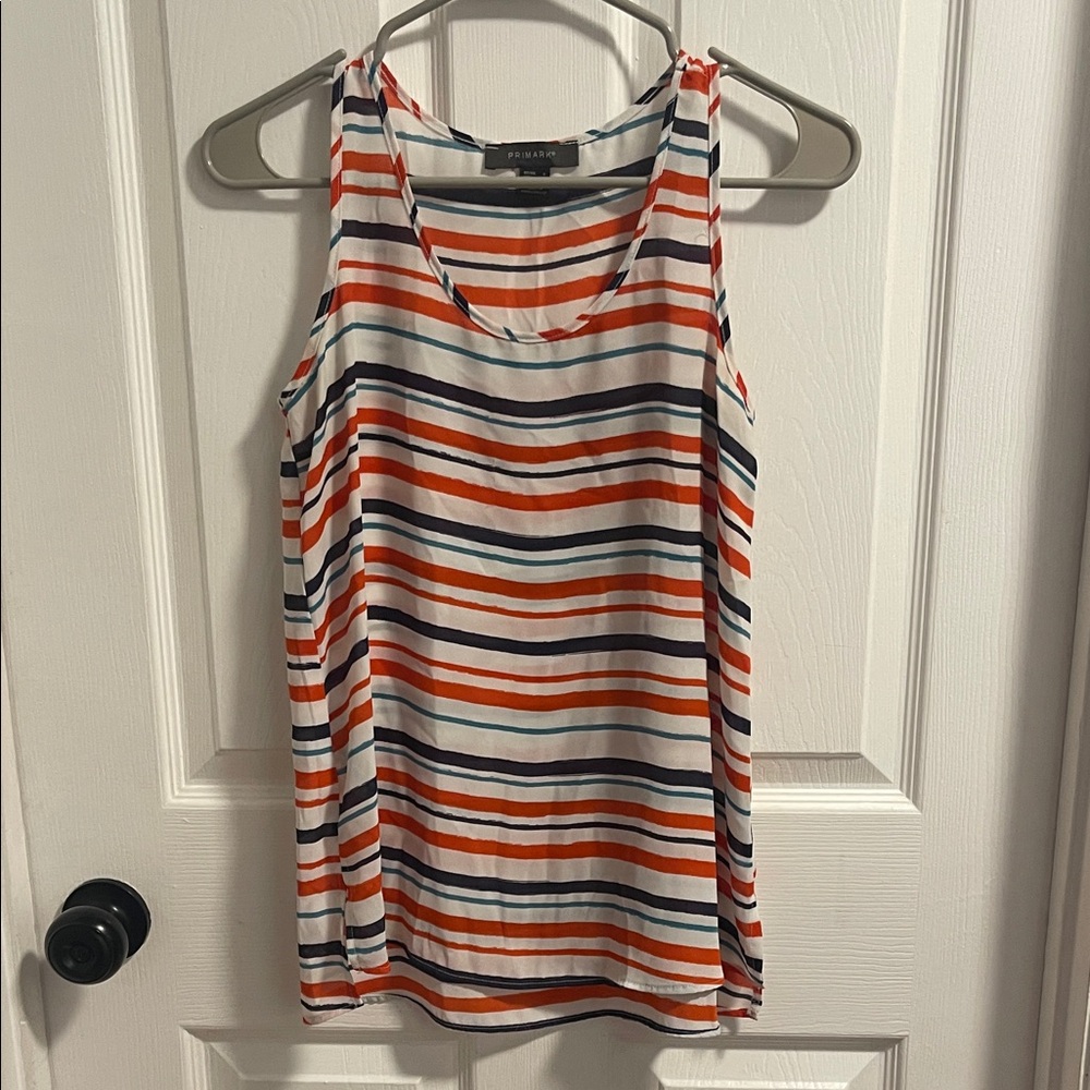 Primark Multicolor Striped Tank Top